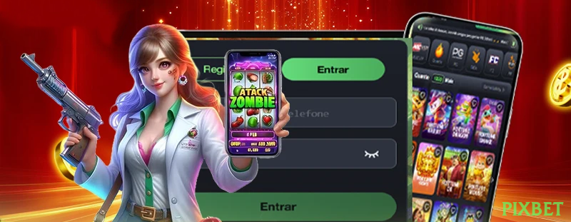 Big win animation on pixbet slot Jogo